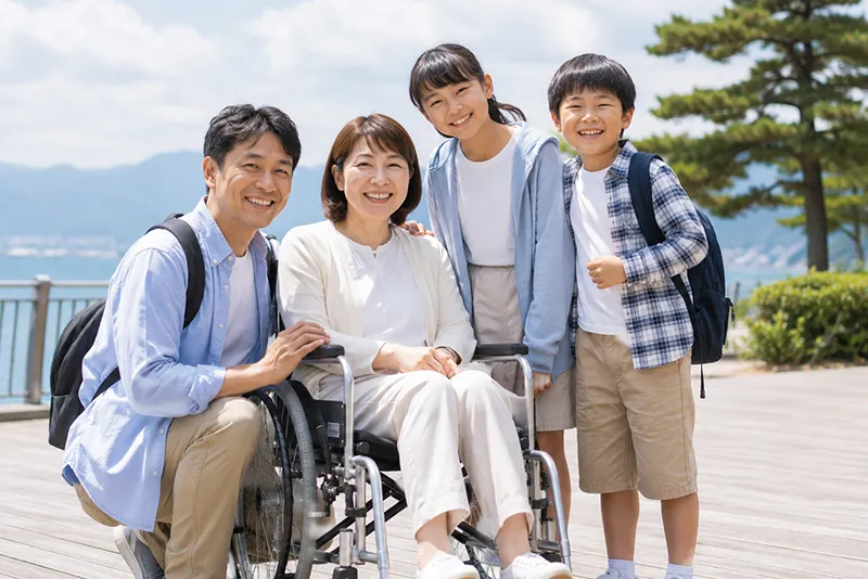 福祉タクシーでの家族旅行・日帰り旅行
