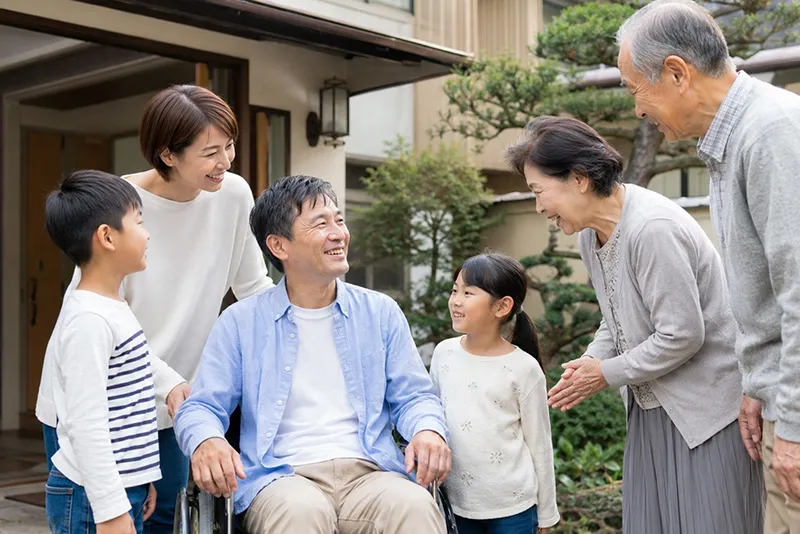 福祉タクシーでの実家帰省